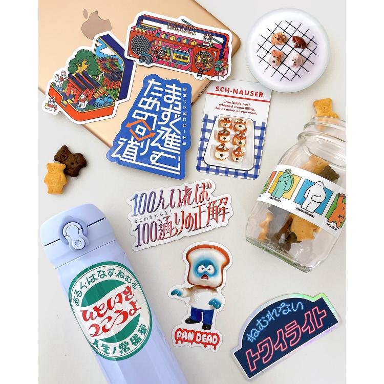 クリエイターズサーカス ステッカー 大サイズ HUMAN ROBOT PANDEAD