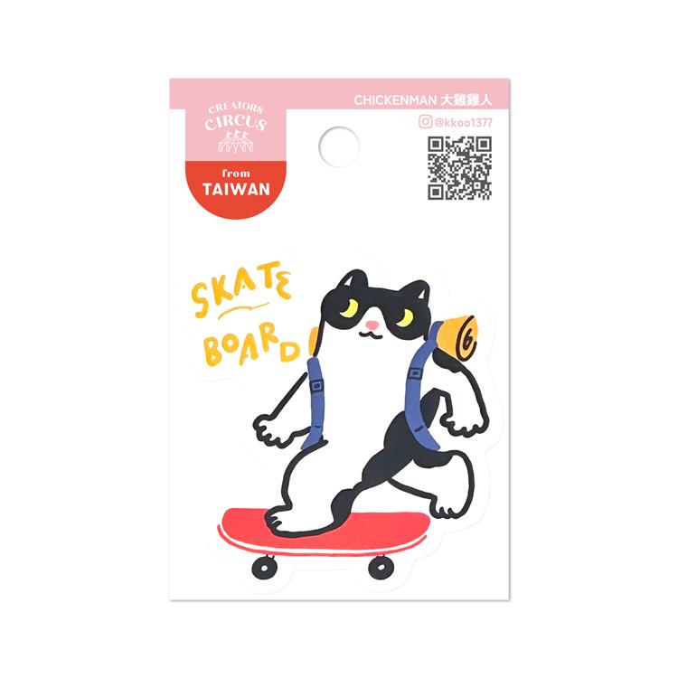 クリエイターズサーカス ステッカー CHICKENMAN スケートボード