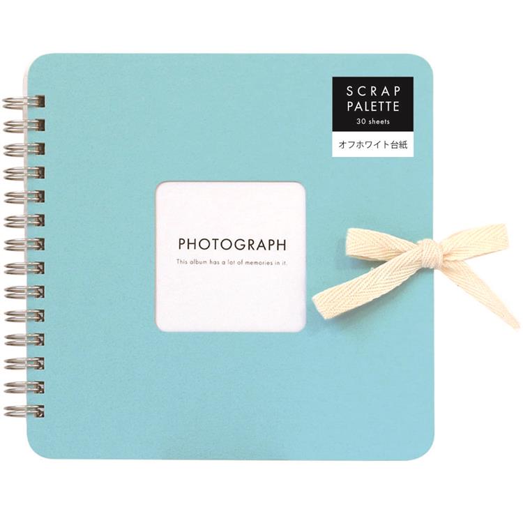 スクラップブック スクエア ブルー【ロフト限定】(ブルー