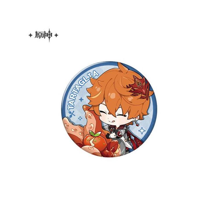 セガ ナムコ限定 原神 缶バッジ タルタリヤ 【公式通販】 原神 缶