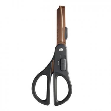 2Wayハサミ チタン グルーレス刃 ブラック: ステーショナリー | ロフト