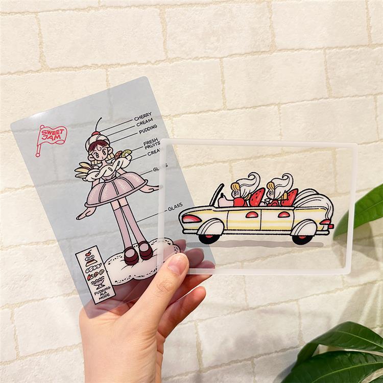 クリエイターズサーカス クリアカード とも プリンアラモード(プリン