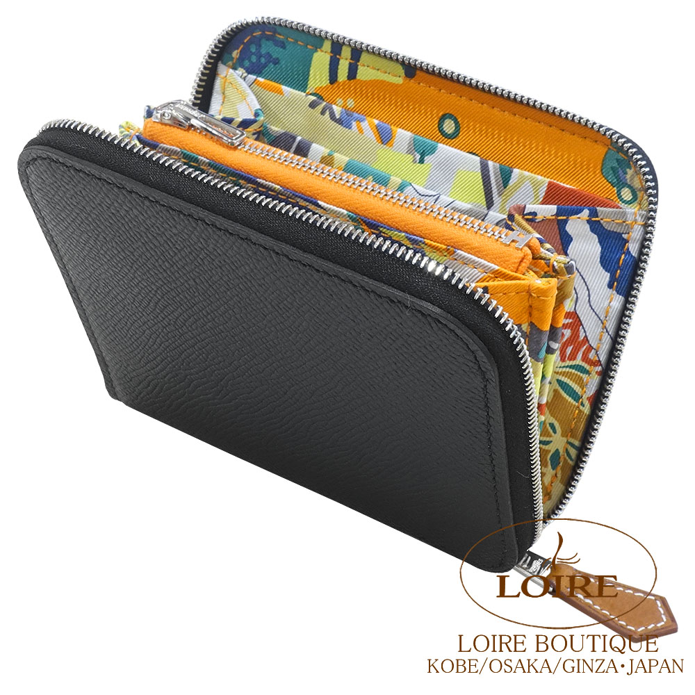 確実正規品HERMES エルメス アザップシルクイン コンパクト 財布 スカーフ HERMES（エルメス） 二つ折り財布 アザップ シルクイン コンパクト