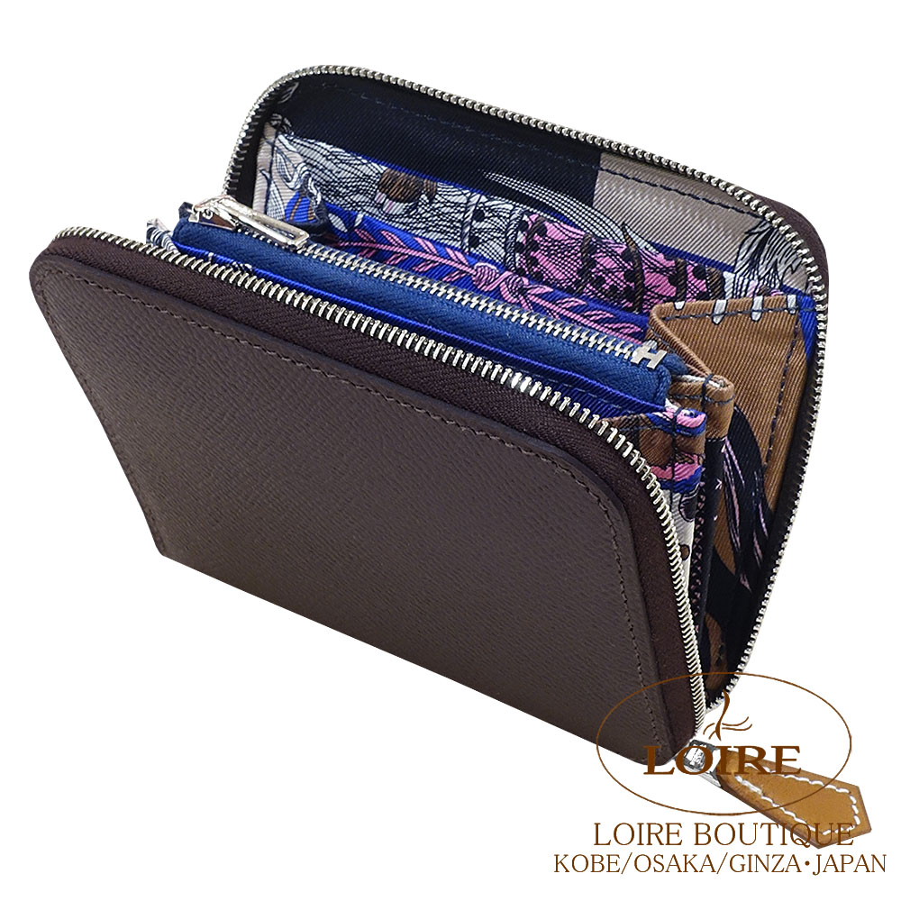 ⭐️美品⭐️ エルメス アザップシルクイン コンパクト A刻印 財布 アザッフコンパクトミニ・シルクイン/質屋 さのや ブランド 通販サイト