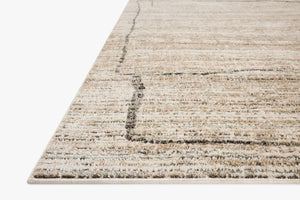 BLE-05 - JM NATURAL / CHARCOAL | Loloi Rugs