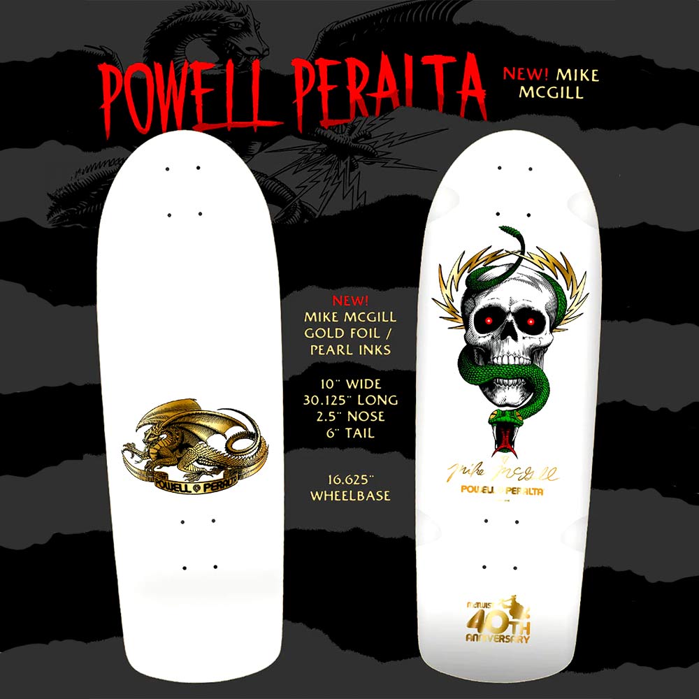 Powell Peralta: 40th Anniversary McTwist Edition Skateboard