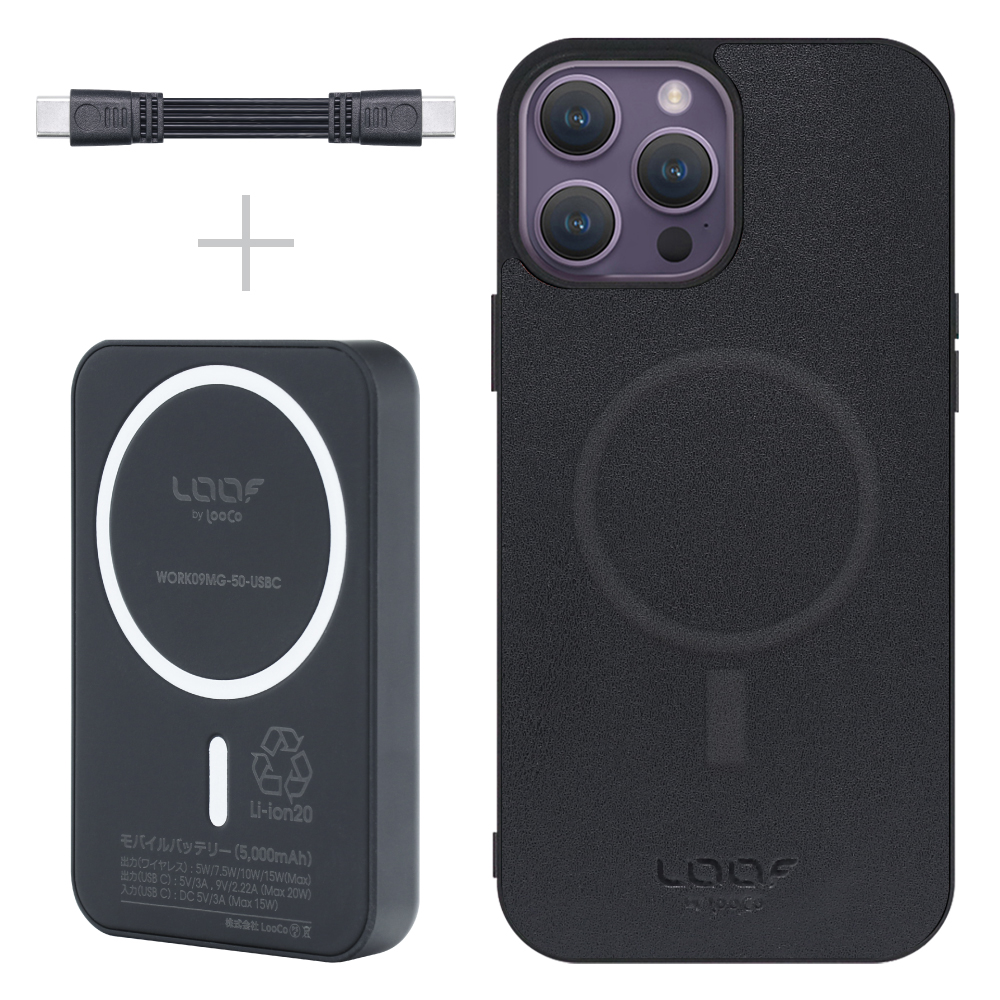 LooCo Official Shop / [ Mag+ BATTERY-SHELL ] iPhone 14 Pro Max
