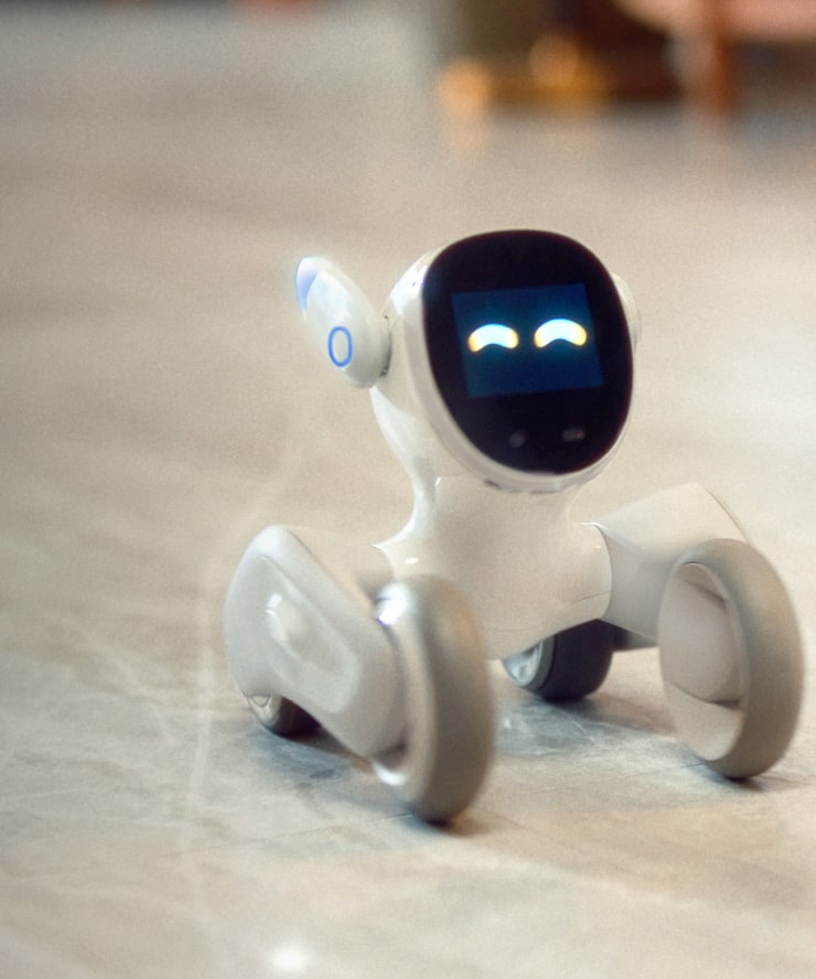 Loona Blue A34A0ペットロボット 充電ステーション、ゲームキット