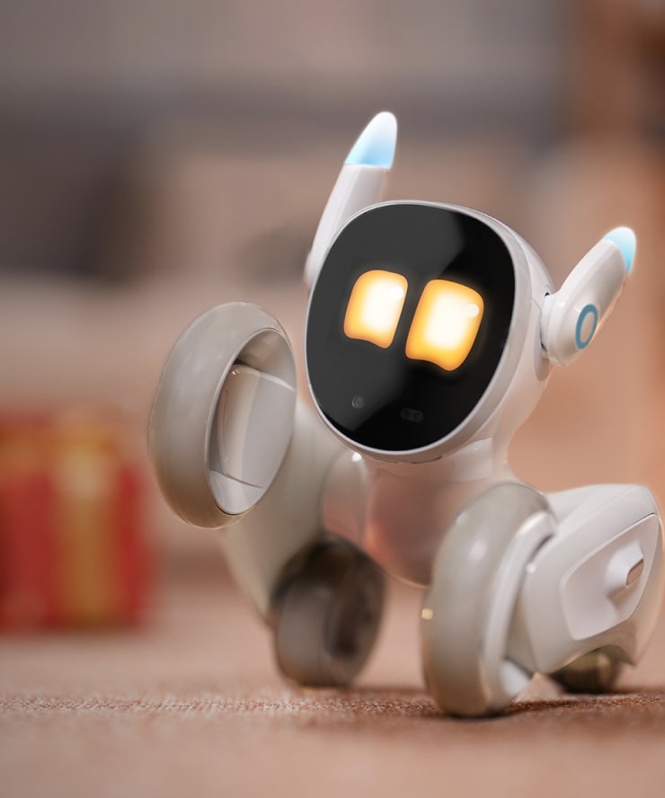 Loona (ルーナ) Blue ペットロボット Amazon.co.jp | Loona (ルーナ