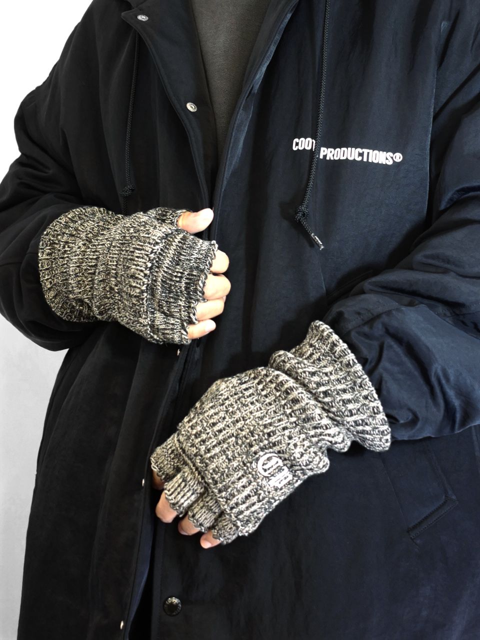 COOTIE Lowgauge Fingerless Knit Glove 手袋 COOTIE PRODUCTIONS