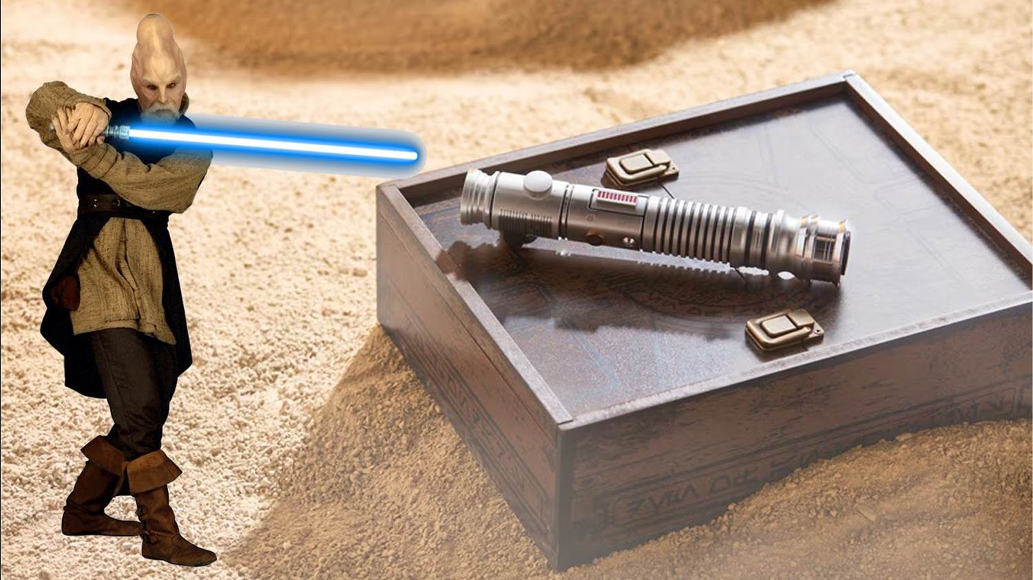 Star Wars】Ki-Adi-Mundi レガシー ライトセーバー Star Wars】Ki-Adi