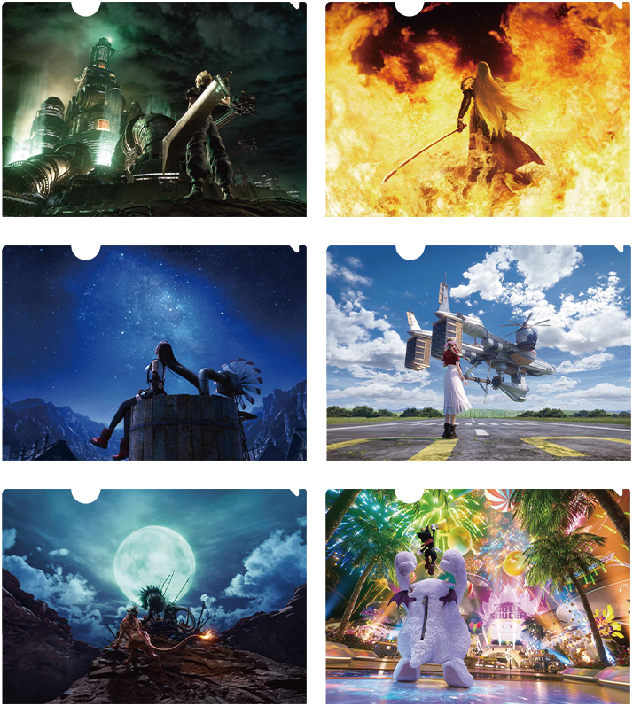 オリジナルクリアファイルがもらえる！｜「FINAL FANTASY VII REBIRTH