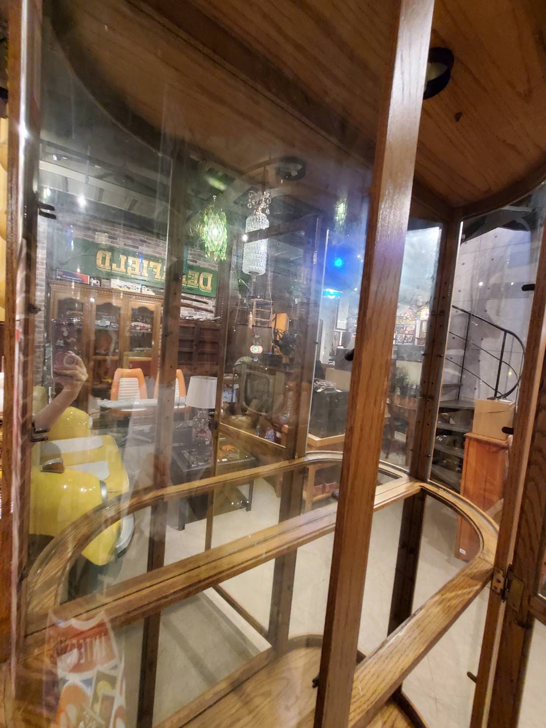 ヴィンテージガラスショーケース／ | アメリカンヴィンテージ