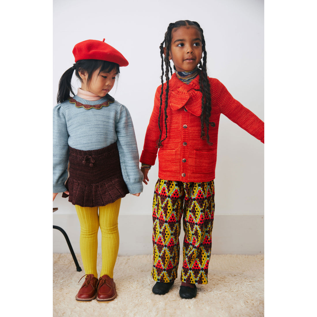 Misha and Puff Chestnut Harlequin Dots Corduroy Camp Pant – Ladida