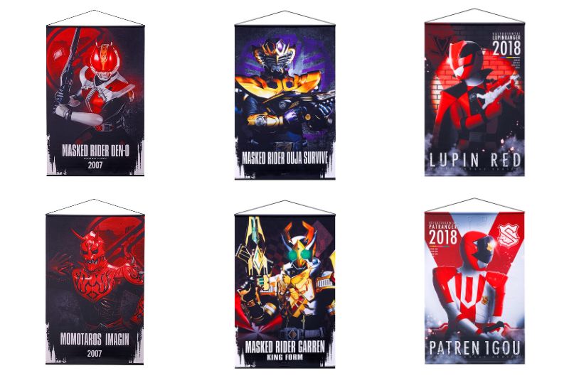 冬のタペストリー祭り開催！新登場「仮面ライダー電王(全16種)」「仮面