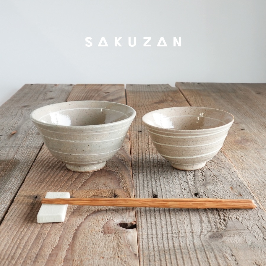 作山窯-SAKUZAN-】趣 夫婦茶碗 イッチン 作山窯 陶器 日本製 - Nature Ave.
