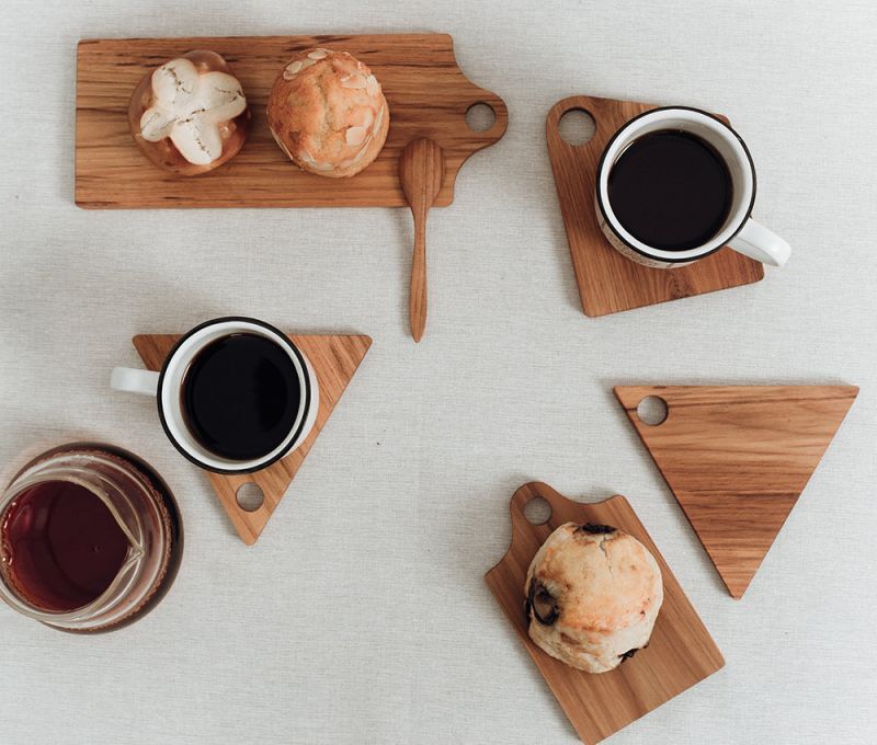 TEAK WOOD】カッティングボード 20cm チーク SC-03 - Nature Ave.