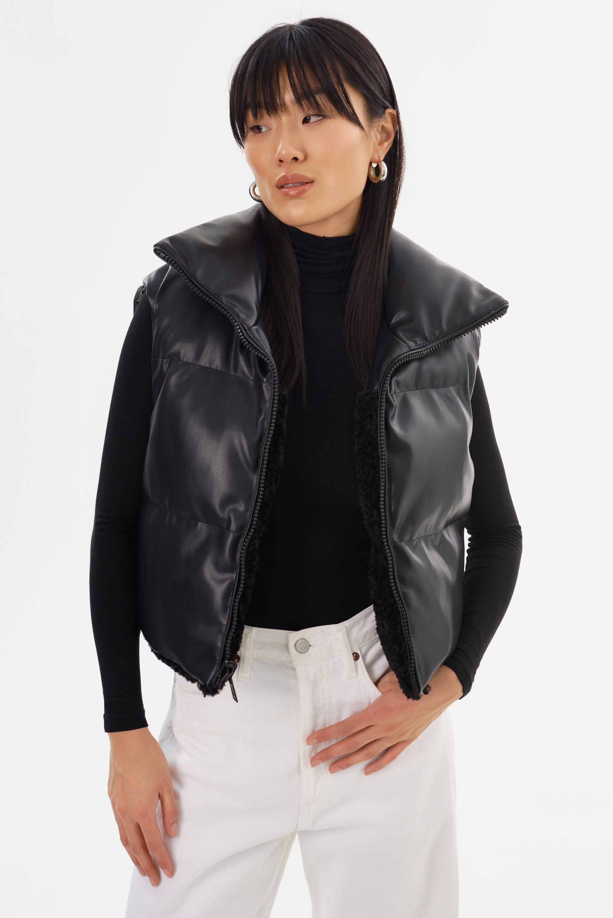 MELICIA | Reversible Puffer Vest – LAMARQUE