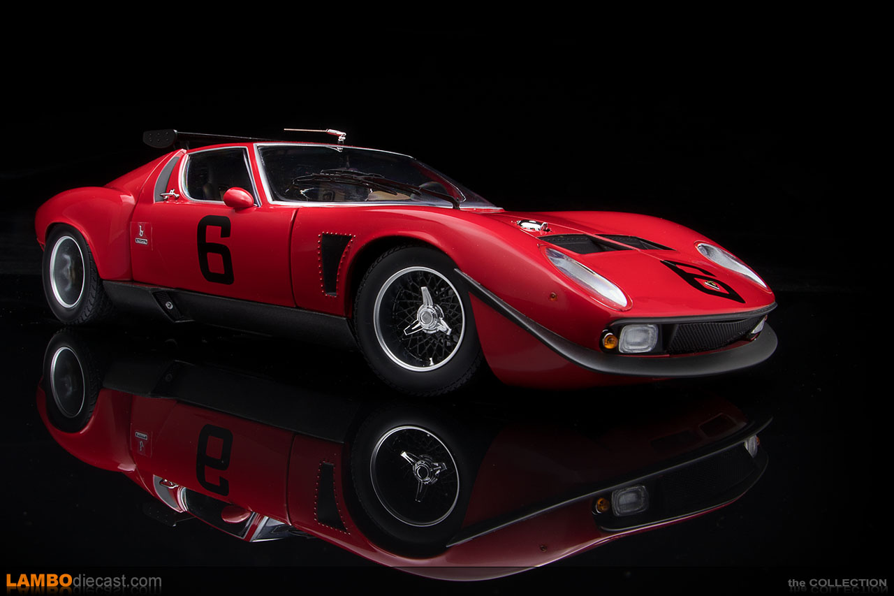 Kyosho 1/18 Lamborghini Jota SVR 2008 Red No.08311RG 京商