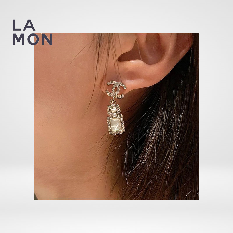 シャネル ピアス CHANEL EARRING AB7272 ココマーク メタル ストラス