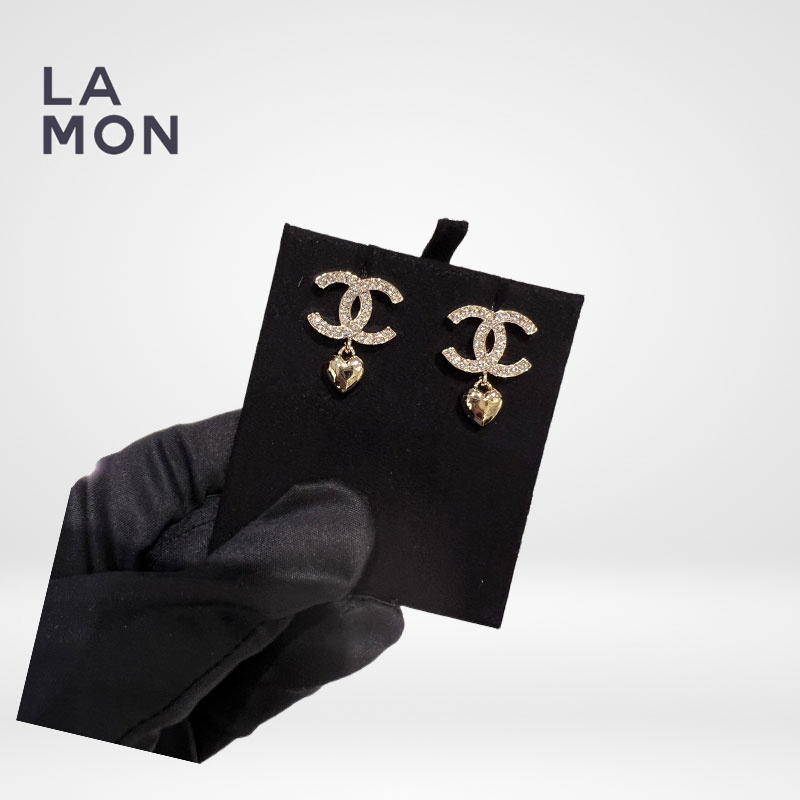 シャネル ピアス CHANEL EARRING ABA272 ココマーク メタル ストラス