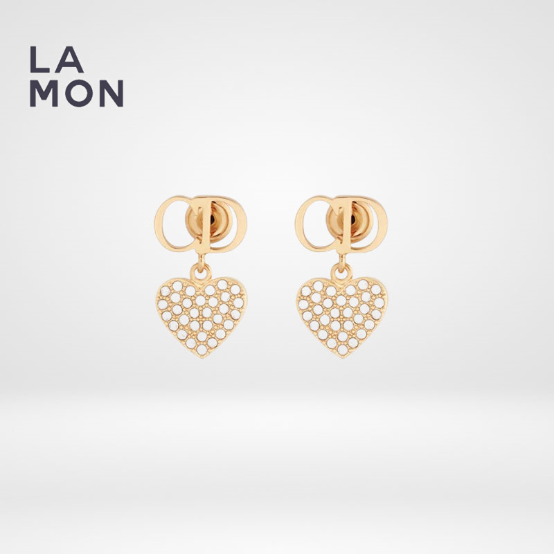 ディオール ピアス DIOR CLAIR D LUNE EARRING メタル クリスタル