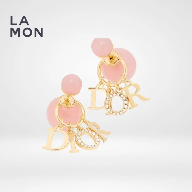 ディオール ピアス DIOR TRIBALES EARRINGS メタル レジン パール