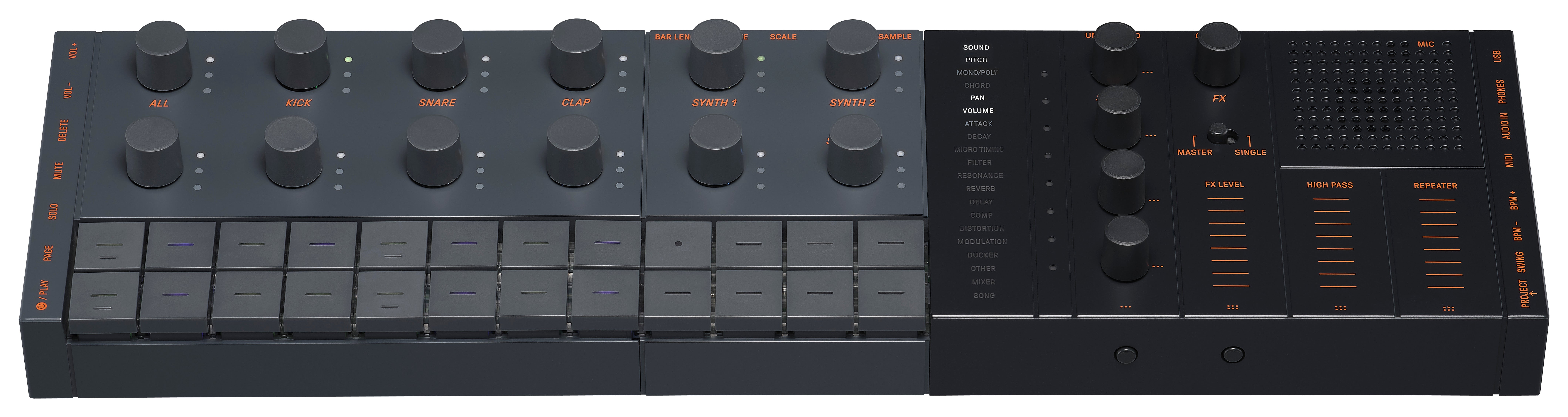 Yamaha Seqtrak Music Creation Station - Black SEQTRAK BK — L.A. Music