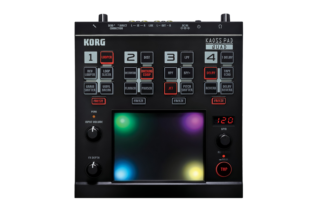 DJ機材 KORG KAOSSPAD QUAD Korg Kaoss Pad Quad review | MusicRadar