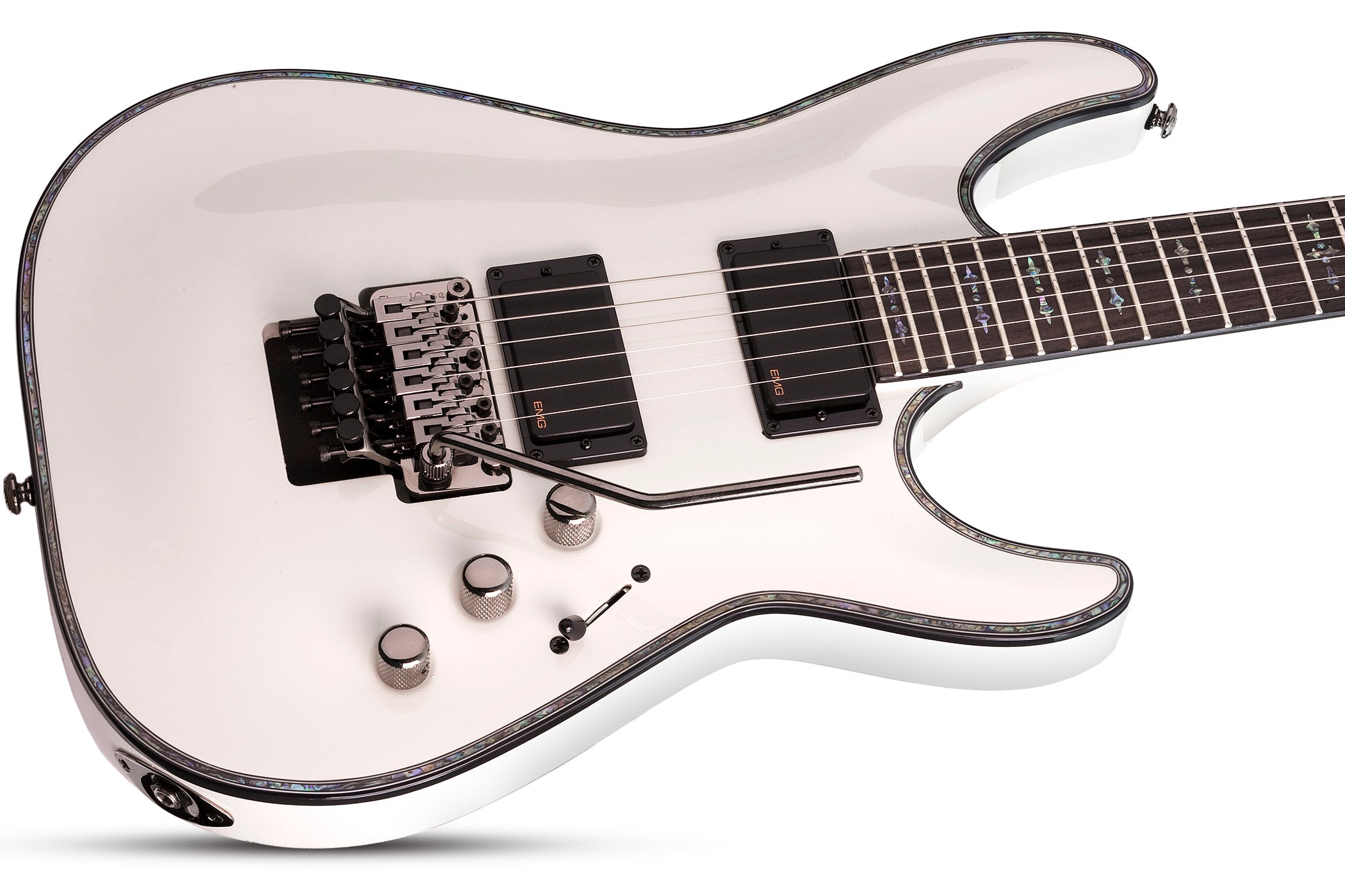 Schecter HELLRAISER AD-C-1-HR White シェクターヘルレイザー 白