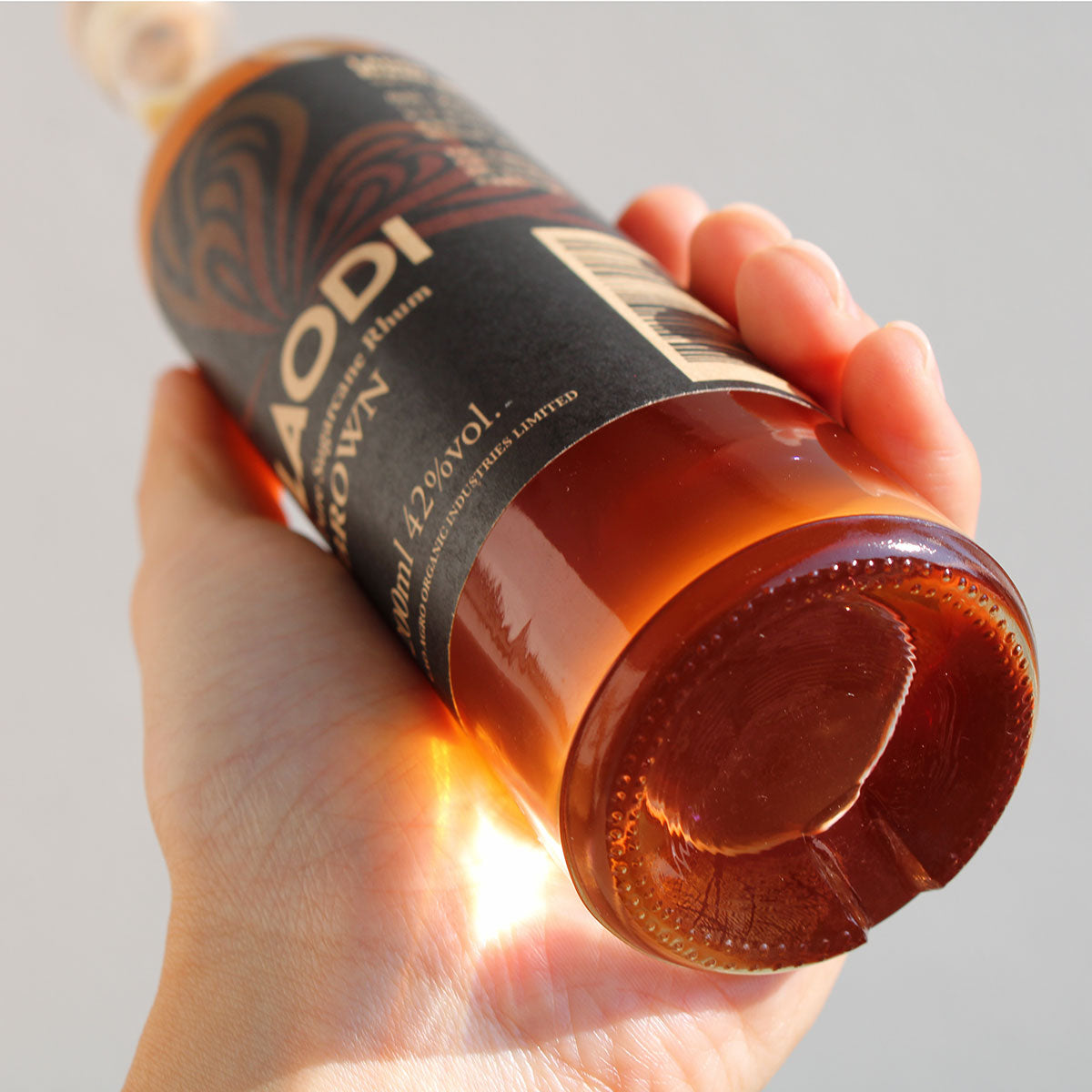 数量限定 / 200ml】ラオディ ブラウンラム 42% | 無農薬クラフトラム酒