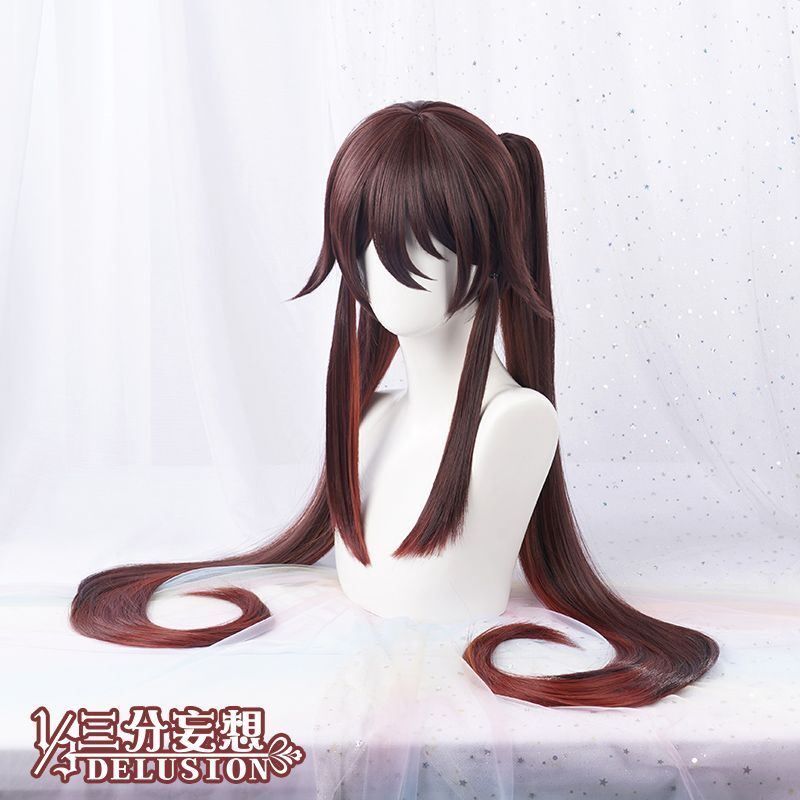 原神 GENSHIN 胡桃フータオ コスプレ + ウィッグ S/M/Lサイズ