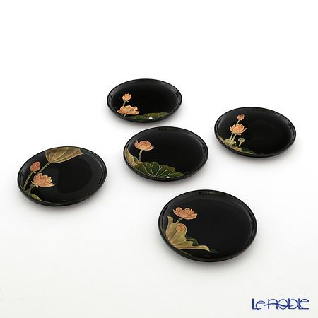 輪島塗 銘々皿5枚 輪島塗 銘々皿 菓子皿 5枚セット 食器 日本