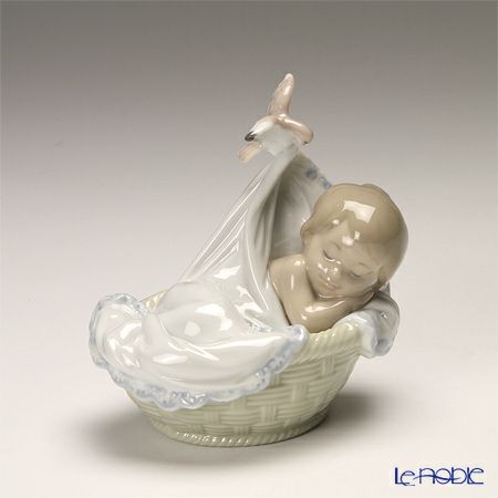 リヤドロ 陶器人形 「リトルバイオレット」スペイン No8043 完品 美品