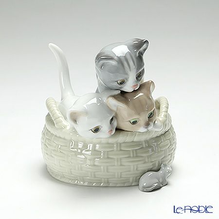 インテリア置物 レア】【150体限定品】リヤドロ 7508 三匹の猿 置物