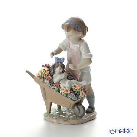 リヤドロ 9133 お散歩しようね 希少】リヤドロ LLADRO No.9133 『お