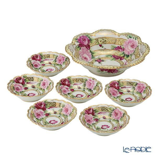 セール‼️断捨離逸品‼️オールドノリタケ ゴージャス 金彩薔薇装飾