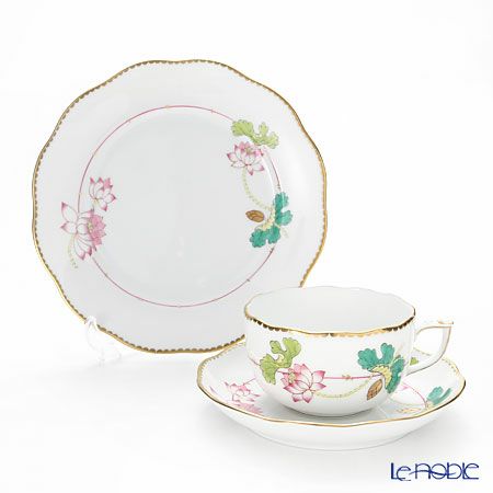 ヘレンド 【トゥッピーニの角笛 】 デミタスC&S ⑦ Cornucopia: 角笛