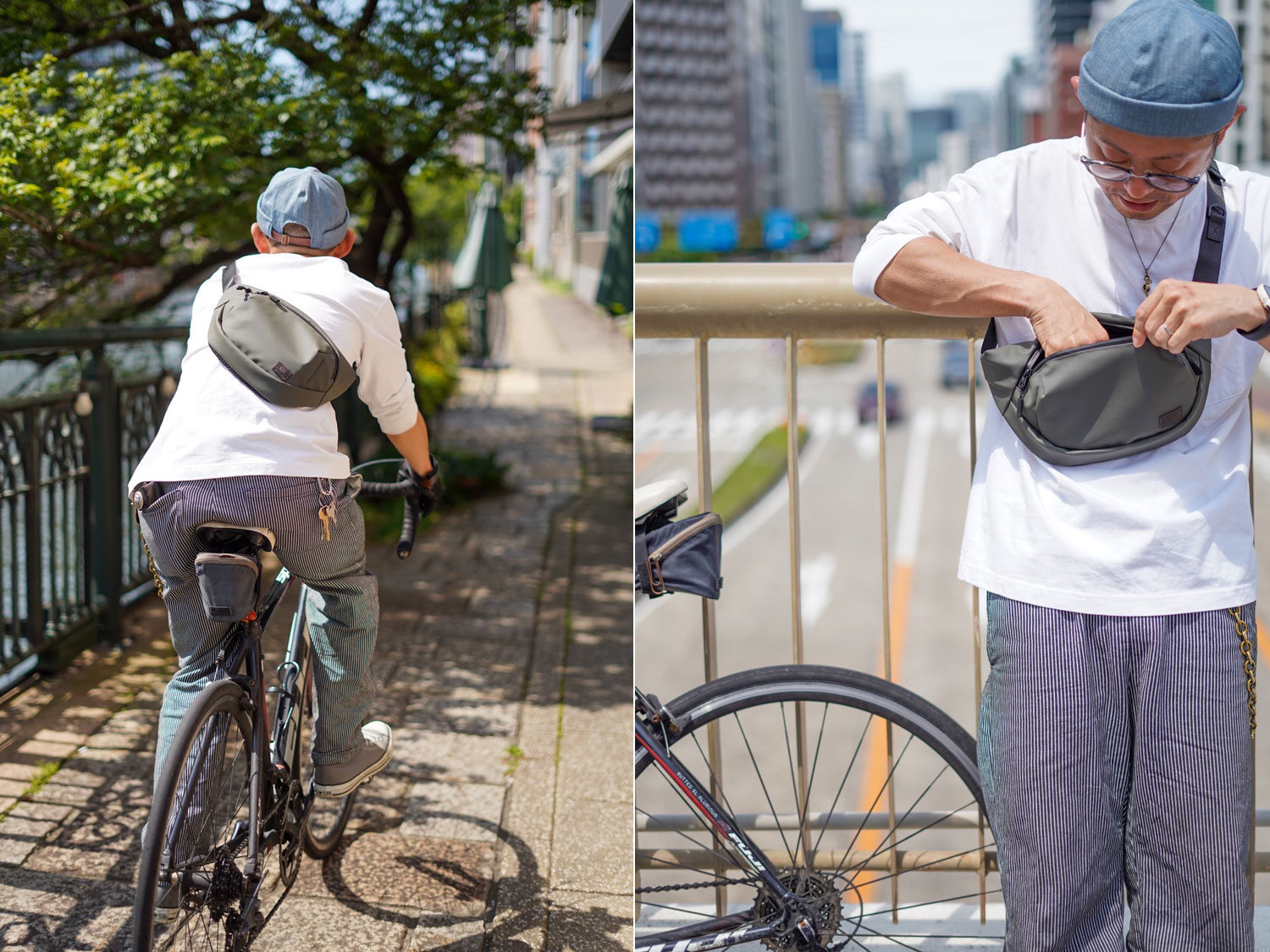 ACTIVE（アクティブ） 防水＆耐久＆軽量 ボディバッグ 「プレリー1957