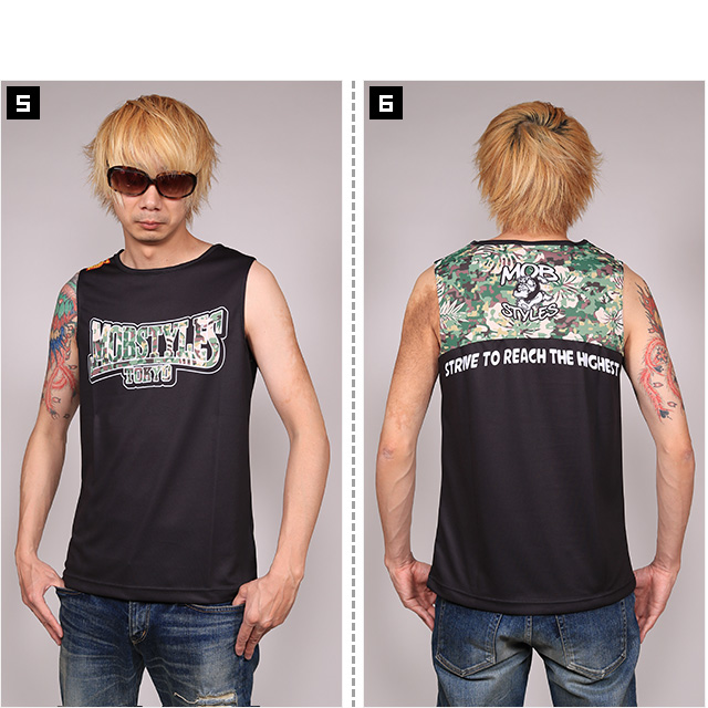 Mobstyles タンクトップとショートパンツ セット 【公式通販】