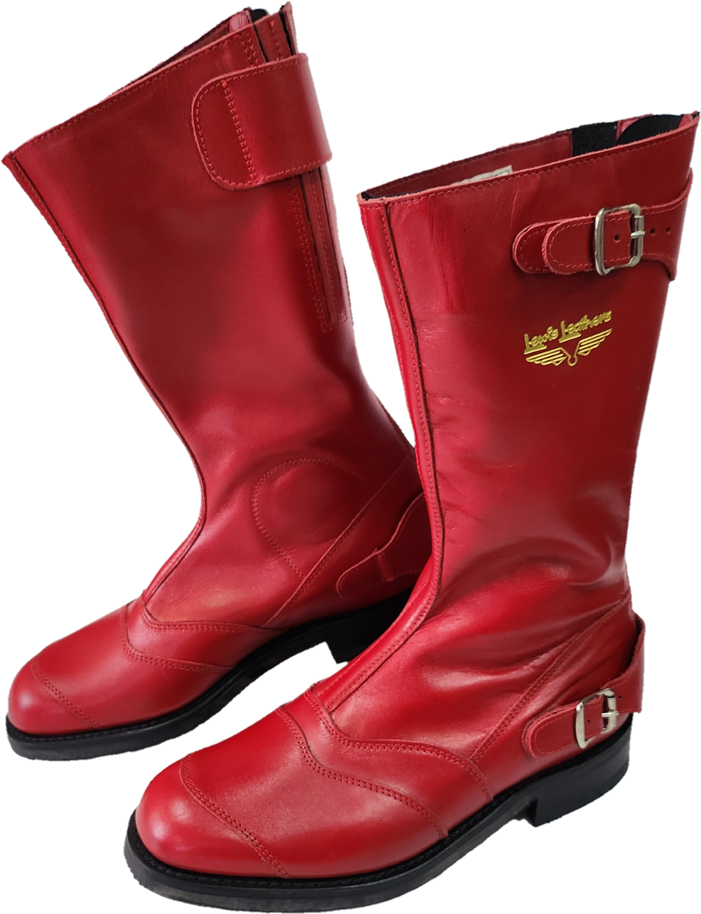 Racing Boots No.178 Red - Lewis Leathers Japan