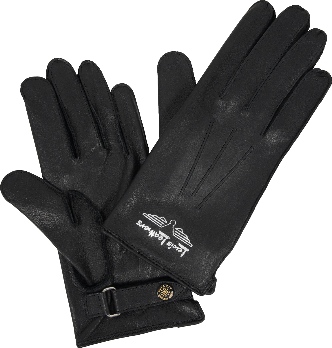 810 Gloves Unlined Black - Lewis Leathers Japan