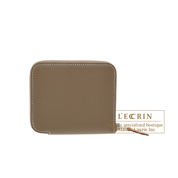 エルメス アザップ シルクイン コンパクト エトゥープ/ パールグレー