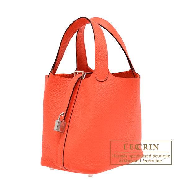 エルメス ピコタンロック18/PM オレンジフィールド トリヨンクレマンス