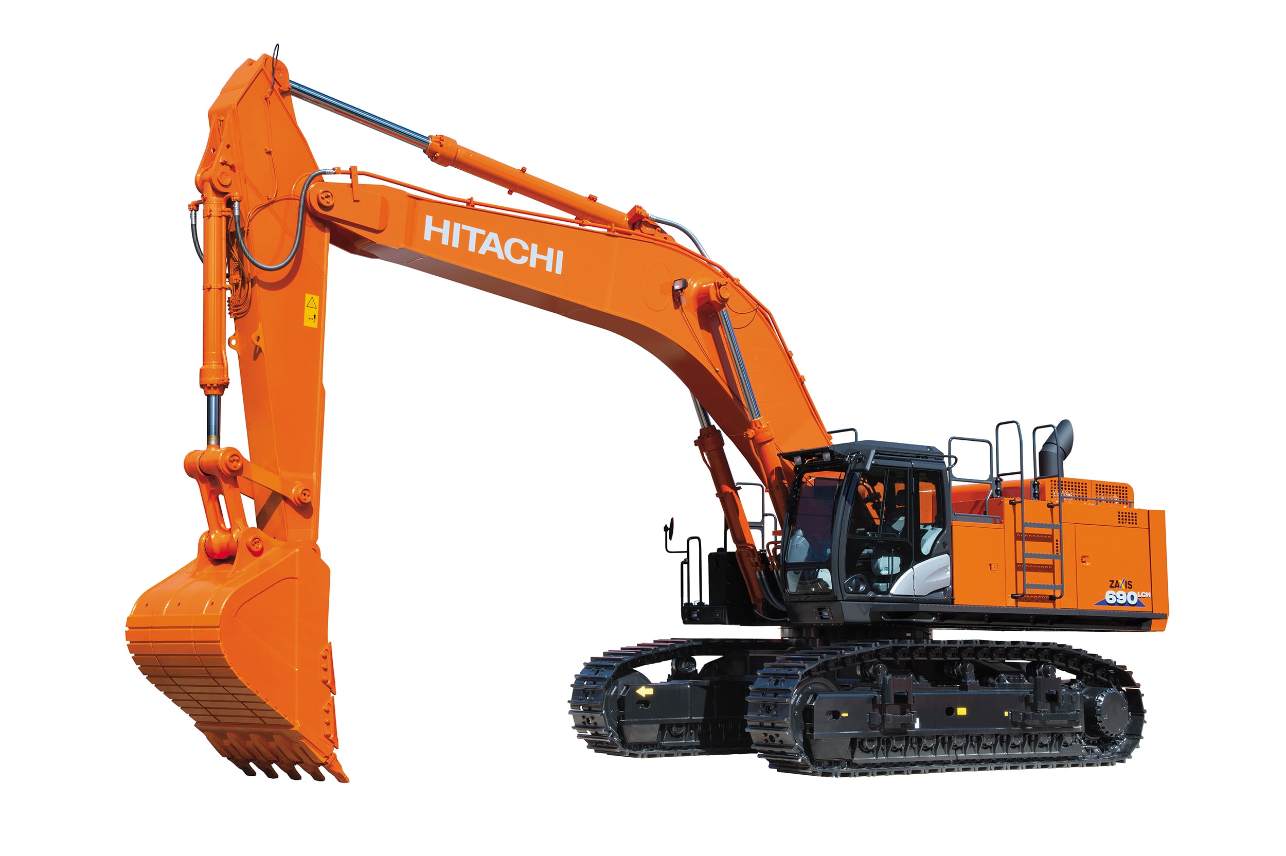Hitachi ZX690LCH-6 excavator specs & dimensions (2016 - 2021