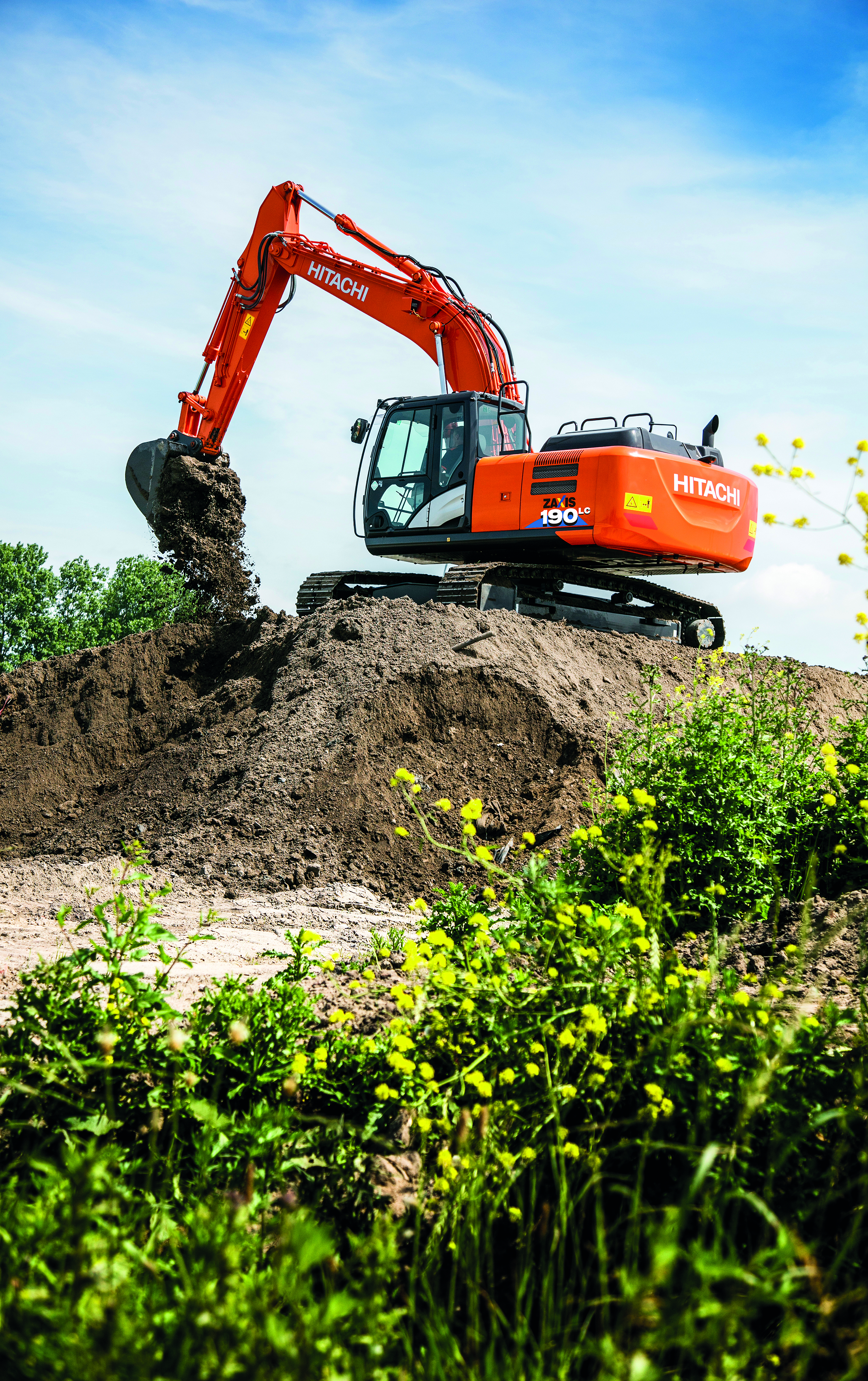 Hitachi ZX190LC-6 Fiches techniques & données techniques (2016