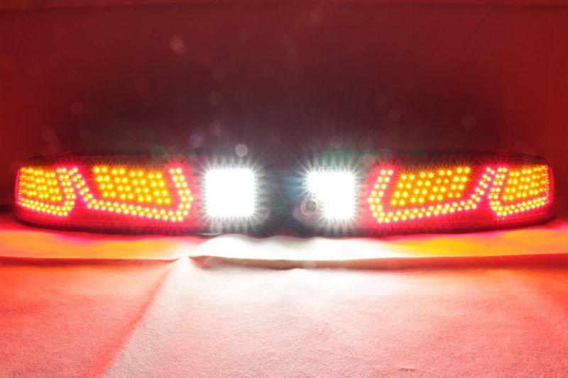 30 ソアラ 後期 フルLEDテールランプ加工 コルベットC7デザイン