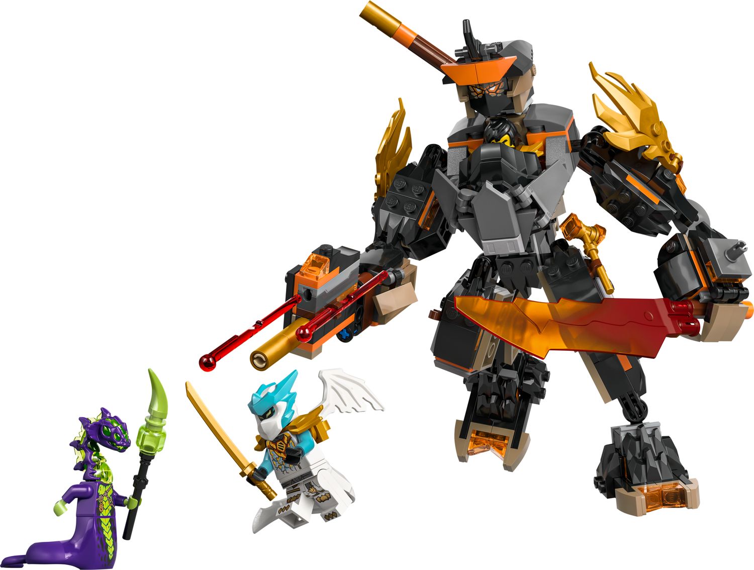 Cole's Mission Mech & Dragon Zane 71854 | NINJAGO® | Buy online at