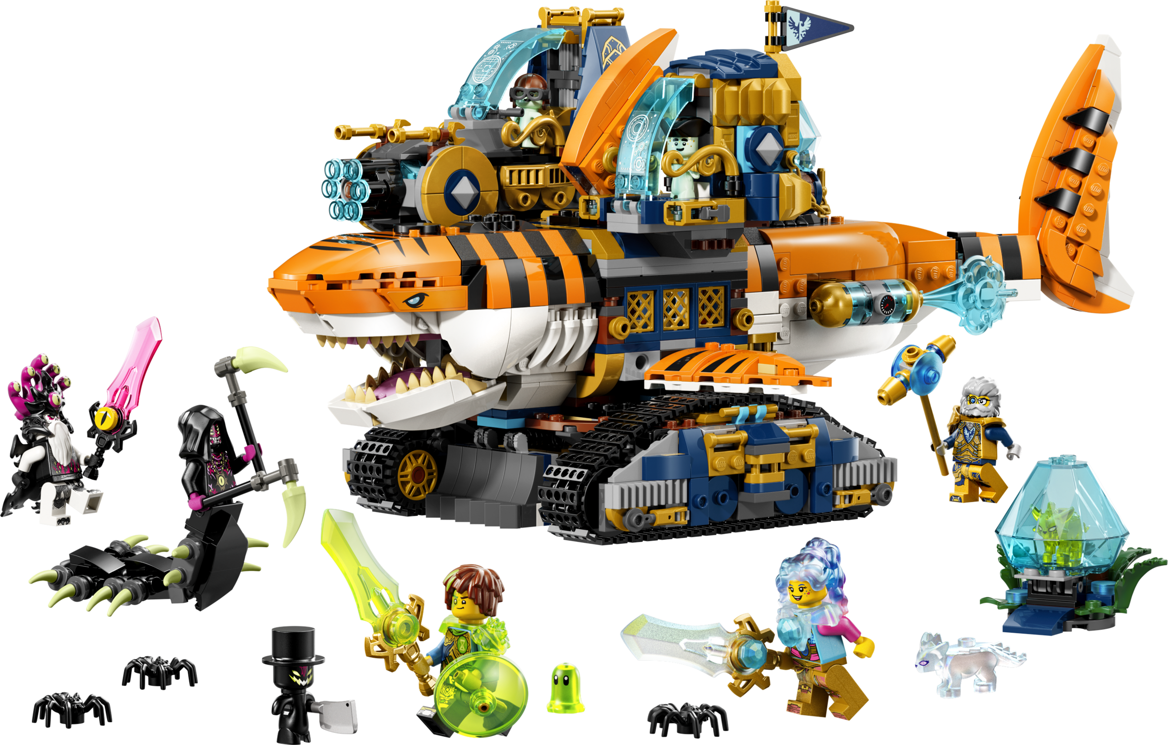 Tiger Shark Tank 71515 | LEGO® DREAMZzz™ | Buy online at the