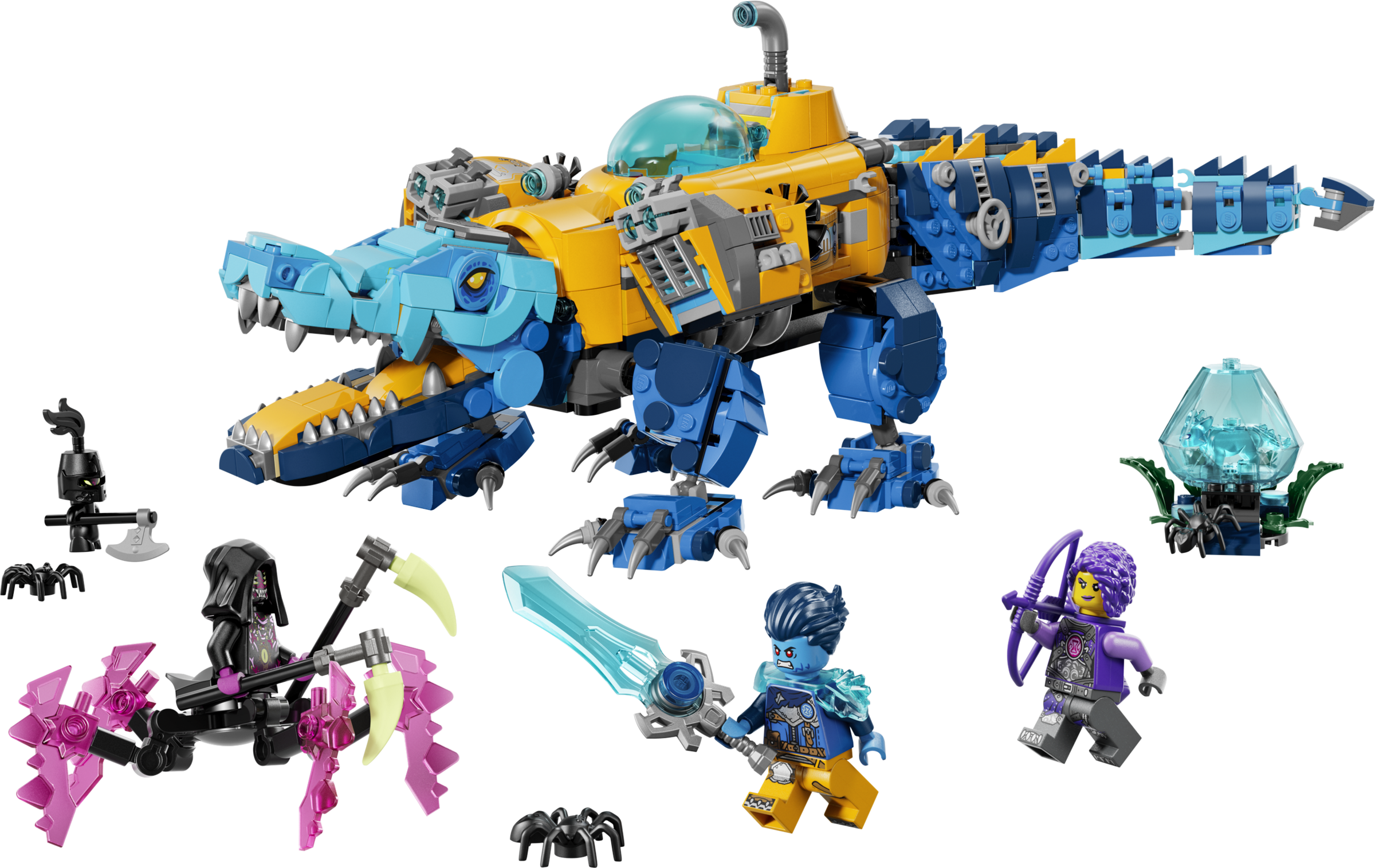 クロコダイル潜水艦 71512 | レゴ®ドリームズ |レゴ®ストア公式